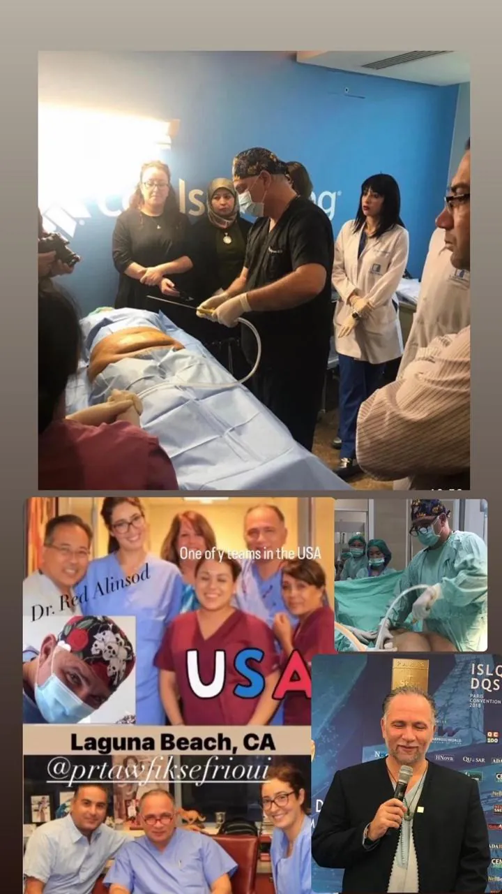 Dr Sefrioui – formation, Californie, USA
